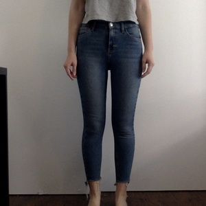 Bleach Jagged Hem Jamie Jeans